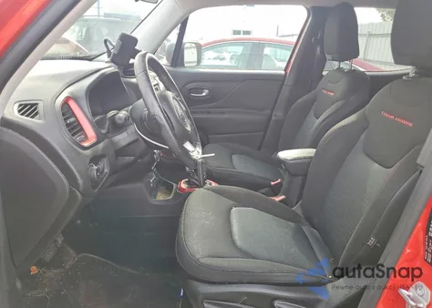 2015 Jeep Renegade Trailhawk from USA, damaged, VIN ZACCJBCT8FPB49495